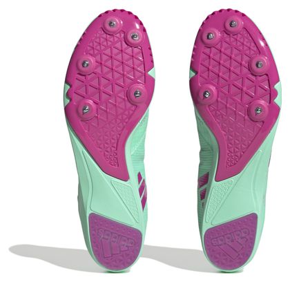 Chaussures de Running adidas running Distancestar Vert Rose Bleu