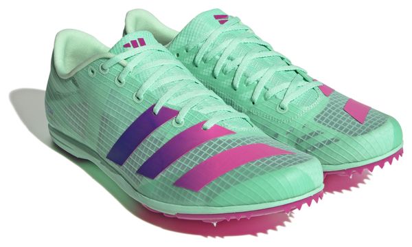 Chaussures de Running adidas running Distancestar Vert Rose Bleu