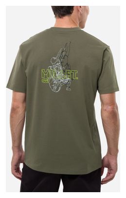 Camiseta Millet Cimaï Climb verde para hombre
