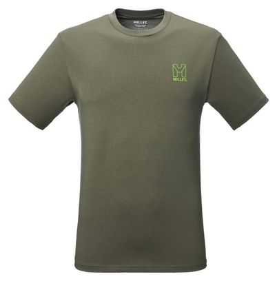 Camiseta Millet Cimaï Climb verde para hombre
