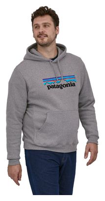 Patagonia P-6 Logo Uprisal Grey Unisex Hoodie