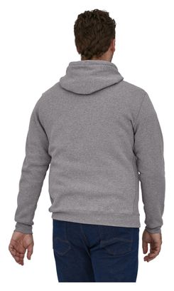 Patagonia P-6 Logo Uprisal Grey Unisex Hoodie