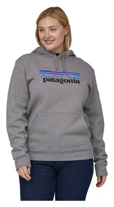 Patagonia P-6 Logo Uprisal Grey Unisex Hoodie