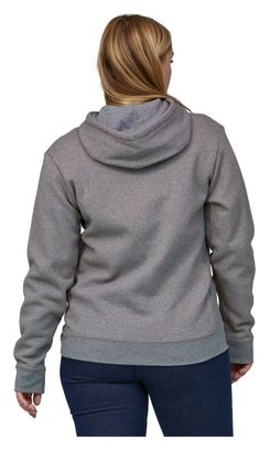 Patagonia Unisex P-6 Logo Uprisal Hoodie Grey