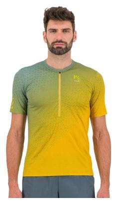 Karpos Lavaredo Ultra Tech Short Sleeve Jersey Yellow/Grey