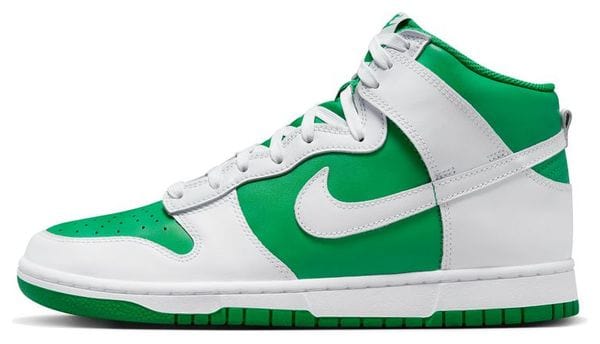 Nike Sportswear Dunk High Retro Schuhe Grün Weiß