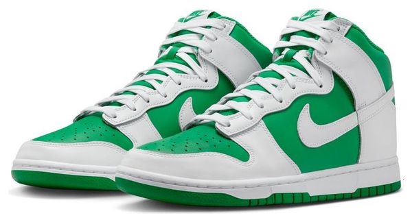 Nike Sportswear Dunk High Retro Green White Shoes