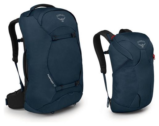 Sac de Randonnée Osprey Farpoint 70 Homme Bleu 