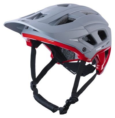 Kenny Scrambler Kid Helmet Grey / Red