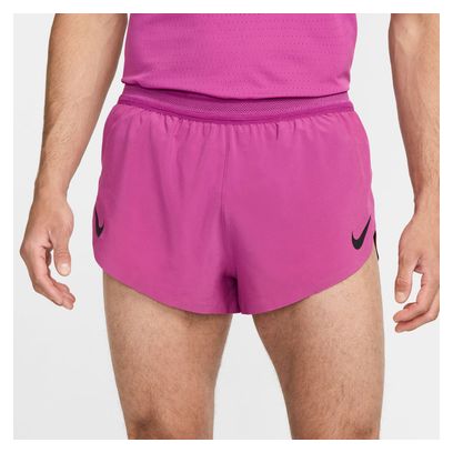 Nike ADV Aeroswift 2in Split Shorts Violett Herren