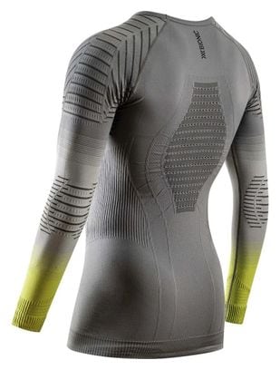 Maillot Manches Longues X-Bionic Invent Fx Gris/Jaune