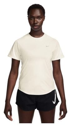 Maglia a maniche corte Nike Swift Beige Donna