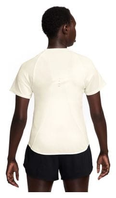 Nike Swift Beige Jersey met korte mouwen
