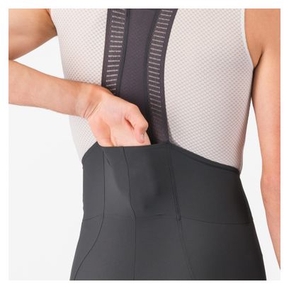 Culotte corto Castelli Espresso 2 gris oscuro para hombre
