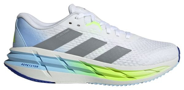 Adidas Adistar 3 Running Shoe White Blue Uomo