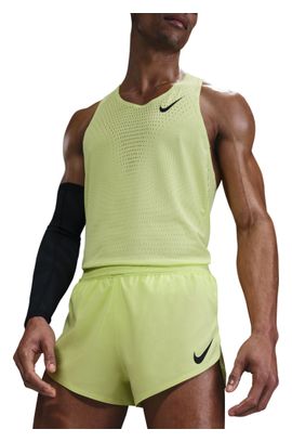 Heren Nike Dri-Fit ADV Aeroswift 2in Green Split Short