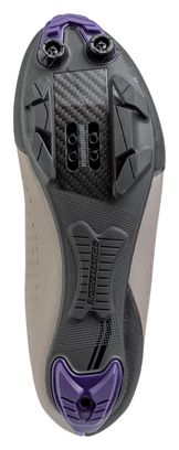 Zapatillas BTT Northwave Rebel 3 Beige Violeta Hombre 