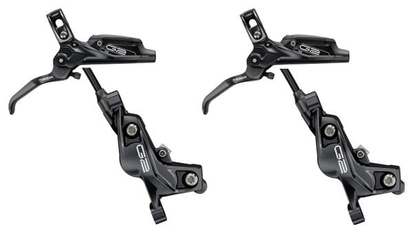 Pair of Sram G2 RS 4 Pistons Brakes (without disc) Black
