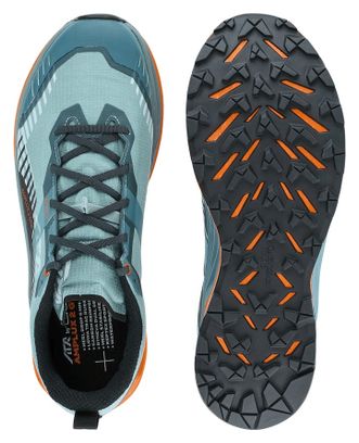 Lowa Amplux 2 GTX Trailrunning Schuhe Blau/Orange Herren
