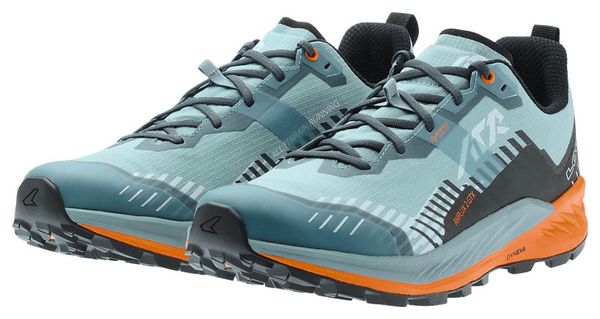 Lowa Amplux 2 GTX Trailrunning Schuhe Blau/Orange Herren