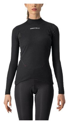 Castelli Flanders 2 W Warm Women's Long Sleeve Undershirt Black