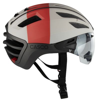 Casco Casco Speedairo Nitro Grigio/Rosso