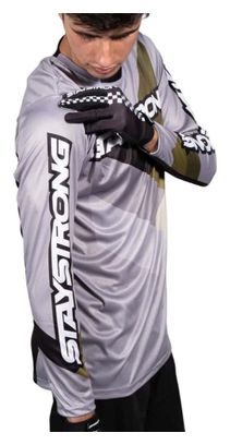 Staystrong Chevron Jersey Grey/Camo Adult T.L