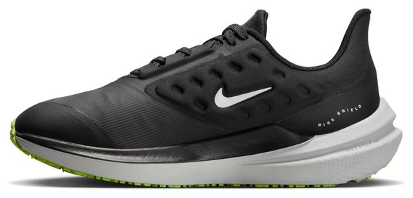 Chaussures de Running Nike Air Winflo 9 Shield Noir Vert Femme