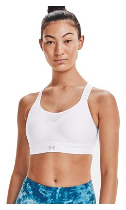 Brassière Femme Under Armour Infinity High Blanc