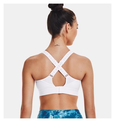Brassière Femme Under Armour Infinity High Blanc