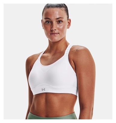 Brassière Femme Under Armour Infinity High Blanc