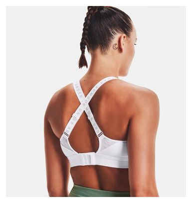 Brassière Femme Under Armour Infinity High Blanc