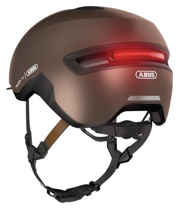 Abus Hud-Y Urban Helm Bruin