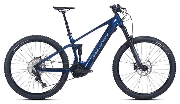 Sunn Kern EL Volledig geveerde elektrische MTB Shimano Deore 625Wh 12S 29'' Blauw