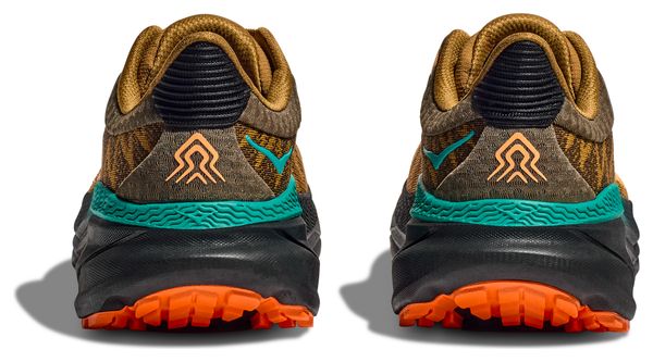 Hoka Challenger 7 Bruin/Oranje Heren Trailschoenen