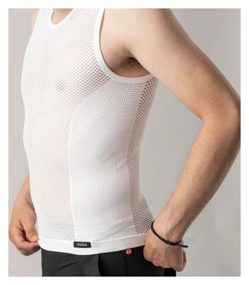 GribGrab ThermaCore 3-season Sleeveless Base Layer White