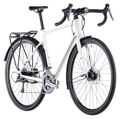 Cube Nuroad One FE Bicicleta de gravilla Shimano Claris 8S 700 mm Desert Stone Beige Verde 2025