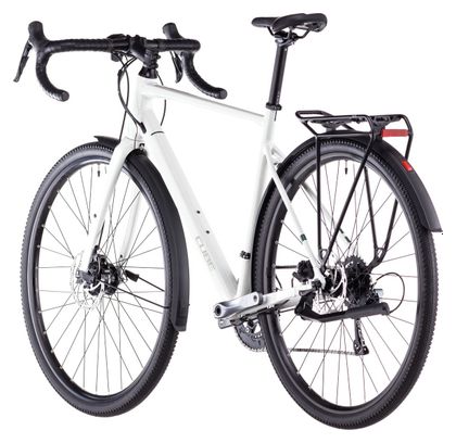 Cube Nuroad One FE Bicicleta de gravilla Shimano Claris 8S 700 mm Desert Stone Beige Verde 2025