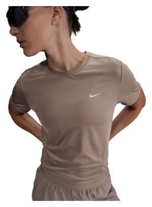Maglia a maniche corte Nike Dri-Fit Swift Brown Donna