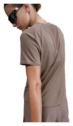 Maglia a maniche corte Nike Dri-Fit Swift Brown Donna