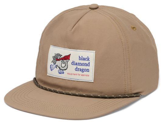 Black Diamond Synthetic Rope Hat Cap Beige