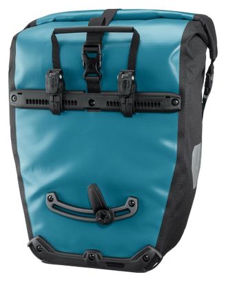 Paire de Sacoches de Porte-Bagages Ortlieb Back-Roller Classic Quick-Lock2.1 40L Bleu Petrol Noir