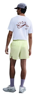 T-Shirt Trail Nike Blanc Homme