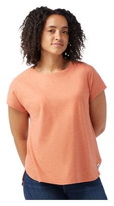 Smartwool Swing Orange Kurzarm-T-Shirt für Damen