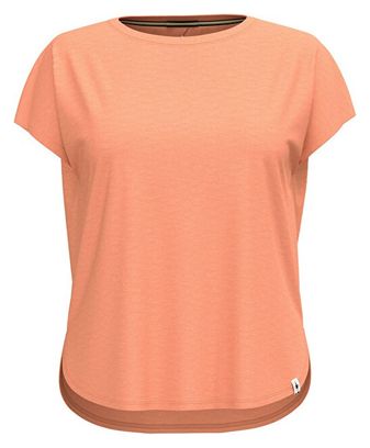 Camiseta de manga corta para mujer Smartwool Swing Naranja