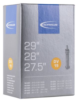 Schwalbe DV19 Schlauch 27.5''/28''/29'' Dunlop 40mm