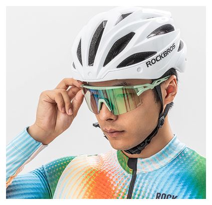Cycling glasses photochromic UV green
