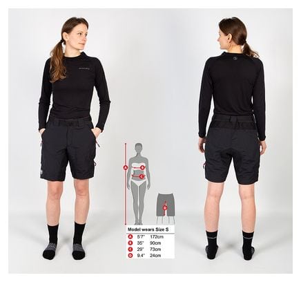 Endura Hummvee II Damen Shorts Kieferngrün