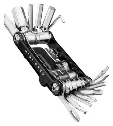 Topeak Mini PT30 Multi-Tools Schwarz (30 Funktionen)