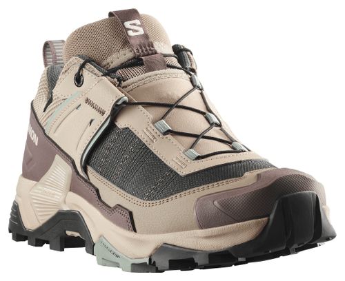 Chaussures de Randonnée Salomon X Ultra 5 GTX Beige Femme